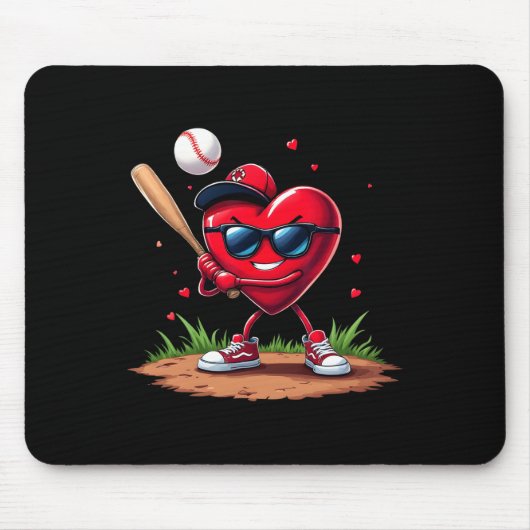 Sell Heart Funny Valentine's Day Design Sell Lover Mousepad (Vorne)