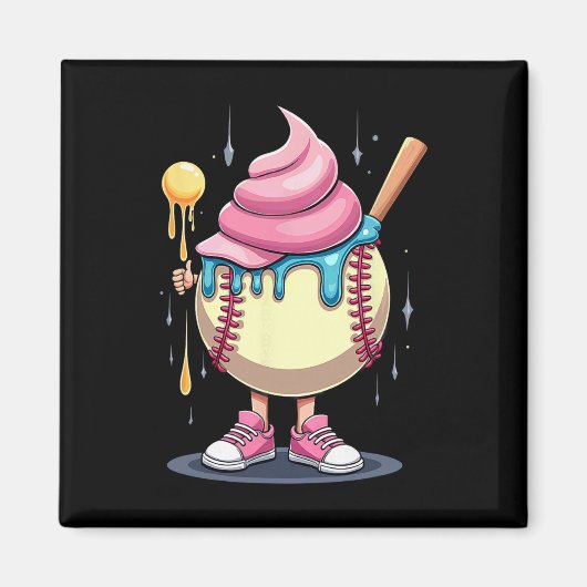 Sell Ice Cream Drip _5 Magnet (Vorne)
