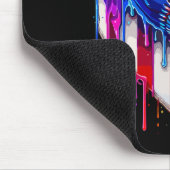 Sell Ice Creme American Flag Tropfen Mousepad (Ecke)
