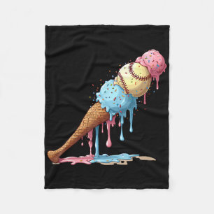 Sell Ice Creme Watercolor Lover Ice Creme Boy Fleecedecke