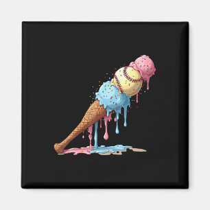Sell Ice Creme Watercolor Lover Ice Creme Boy Magnet