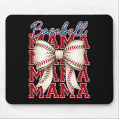 Sell Mama Coquette Bow Game Day Geschenk für Mutte Mousepad (Vorne)