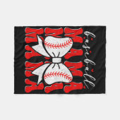 Sell Mama Coquette Bow Sport Lover Schwester Mutte Fleecedecke (Vorderseite (Horizontal))