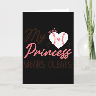 Sell Mom Dad My Princess Wears Cleats Karte