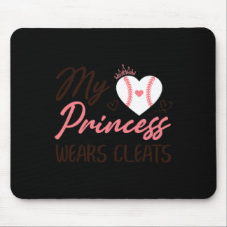 Sell Mom Dad My Princess Wears Cleats Mousepad