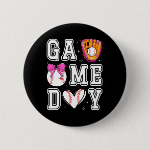 Sell Sister Coquette Bow Game Day verkaufen Mama M Button