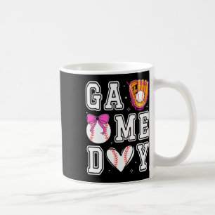 Sell Sister Coquette Bow Game Day verkaufen Mama M Kaffeetasse