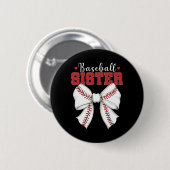 Sell Sister Vintag Sport Lover Schwestermüttertag Button (Vorne & Hinten)