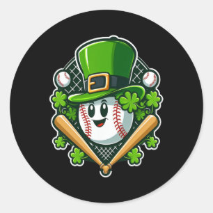Sell St Patricks Day Kleeblatt Saint Paddy's Kids Runder Aufkleber