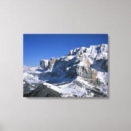 Sella Gruppe Winter Holiday Card Leinwanddruck