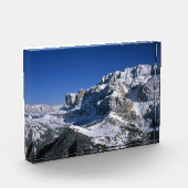 Sella Gruppe Winter Holiday Card Poster Fotoblock (Links)