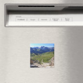 Sella pass von Sassolungo Berg Magnet (In Situ (Geschirrspüler))