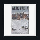 Sella Ronda - Alta Badia Magnet<br><div class="desc">Alta Badia Ski Resort in der Region Sella Ronda der italienischen Dolomiten.</div>
