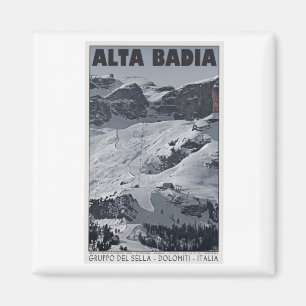 Sella Ronda - Alta- Badialauf 20 Magnet