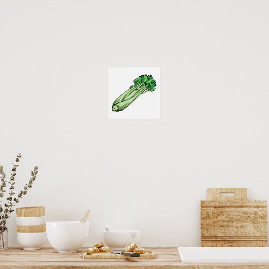 Sellerie Poster (Küche)