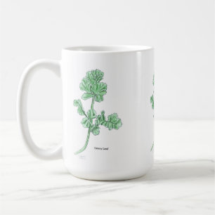 Sellerieblatt Kaffeetasse