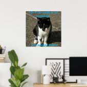 Selling toothpicks at a pudding festival... poster (Heimbüro)