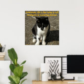 Selling toothpicks at a pudding festival... poster (Heimbüro)