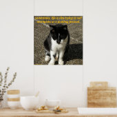 Selling toothpicks at a pudding festival... poster (Küche)