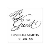 Sello de Caucho Extravagante Hochzeit ist unsere Gummistempel (Prägung)