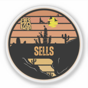 Sells, Arizona Aufkleber