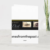 Sells Floto 1921 - M'lle Beeson Karte (Rückseite)