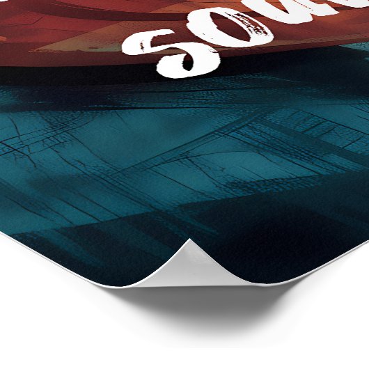 Selma Bridge John Lewis Tribute Poster (Ecke)