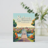 Selma USA Postkarte (Stehend Vorderseite)