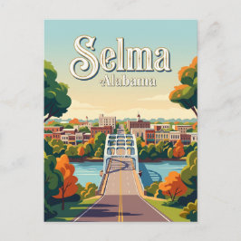 Selma USA Postkarte