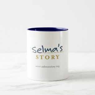 Selmas Geschichten-Tasse Zweifarbige Tasse