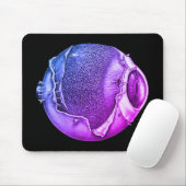 Selrd Eyeball Modernes Vintag Zeichnend | LILA Mousepad (Mit Mouse)
