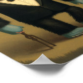 Selrd Fantasy Bigfoot Sasquatch Typ Poster (Ecke)