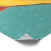 Selrd Funny Banana Birne Appeal Peel Valentine Poster (Ecke)