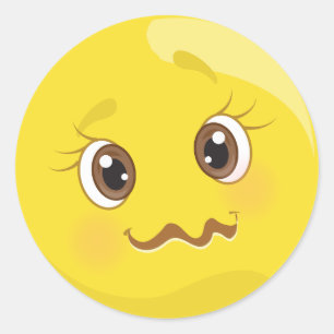 Selrd Little Emoji Face Stickers