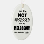 Selsbesegnet Melodeon Keramik Ornament (Rechts)