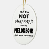 Selsbesegnet Melodeon Keramik Ornament (Links)