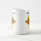 Seltame Cartoon-Ente Kaffeetasse (Mittel)