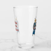 "Seltame Hobbys" Ritter Glaskelch Glas (Links)