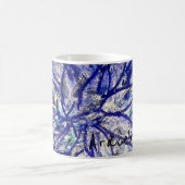 Selten Blue Dahlia Kaffeetasse (Mittel)
