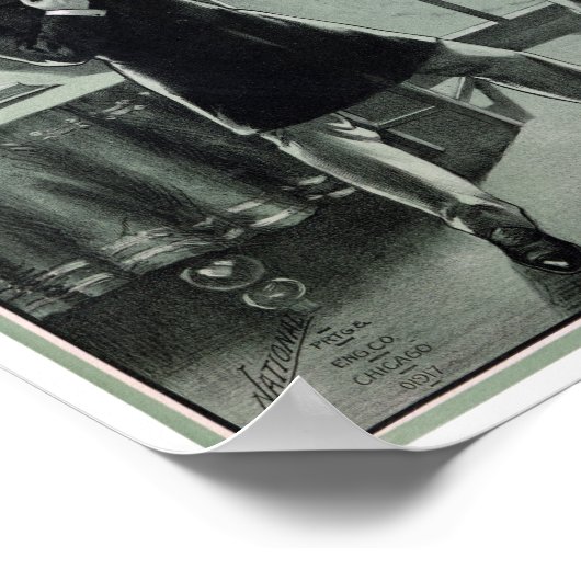 Selten Dr. Jekyll und Mr. Hyde Transformation Post Poster (Ecke)