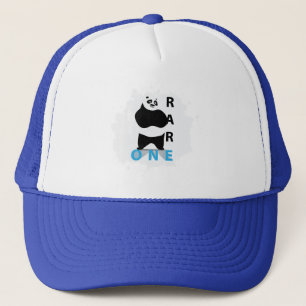 Selten ein Panda-Bär-T - Shirt Truckerkappe