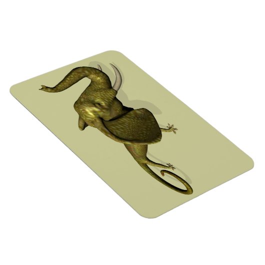 Selten Geckophant Magnet (Rechte Seite)