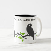 Selten Kakapo Zweifarbige Tasse (VorderseiteRechts)