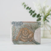 Selten Orangutan Limited Edition Postkarte (Stehend Vorderseite)