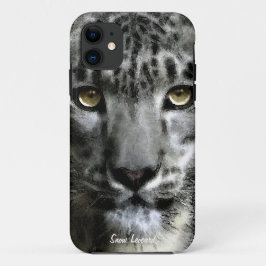 Selten Snow Leopard Big Cat Wildlife iPhone 5 Fall iPhone 11 Hülle