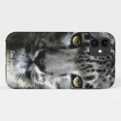 Selten Snow Leopard Big Cat Wildlife iPhone 5 Fall Case-Mate iPhone Hülle (Rückseite (Horizontal))