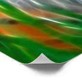 Selten Sumatran Tiger aus Indonesien Poster (Ecke)