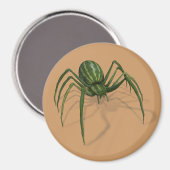 Selten Watermelon Spider Magnet (Vorderseite/Rückseite)