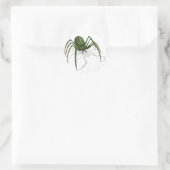 Selten Watermelon Spider Runder Aufkleber (Tasche)