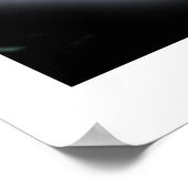 Selten WHITE RAVEN Fantasy Art Poster (Ecke)